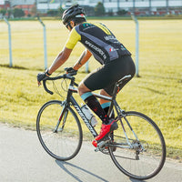 Men's Compression Crew Sports Socks with Nylon Blend