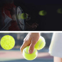 1/2/3/6/9PCS High Elasticity Training Entertainment Ball Tennis For Training Exercises Elastic Fiber Rubber Outdoor Tennis Ball - Buy online at  Vibe In Cart.