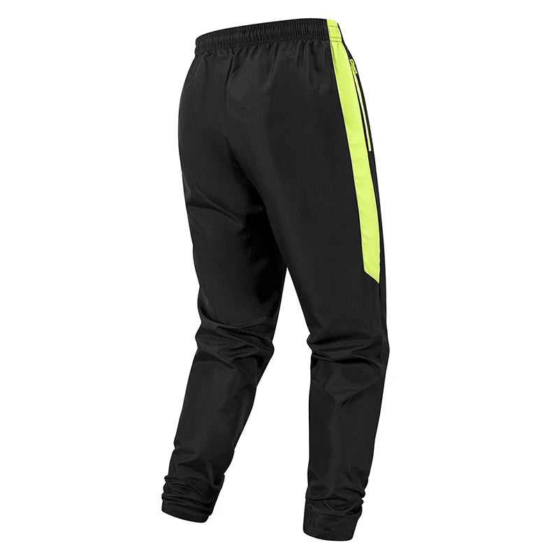 Men's Colorblock Patchwork Sports Pants with Zipper Side Pockets Spring Fall Breathable Quick Dry Hiking Running Trousers - Buy online at  Vibe In Cart.