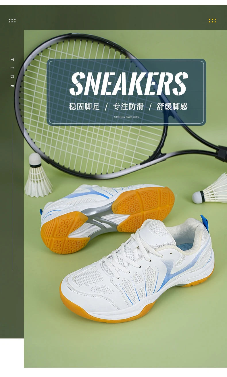 New Men's Volleyball Shoes Outdoor Fitness Badminton Sports Shoes Mesh Breathable Tennis Shoes Indoor Sport Training Sneakers - Buy online at  Vibe In Cart.