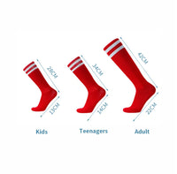 White Black Stripes Football Soccer Socks For Men Teenages Kids Boys Over the Calf Baseball Rugby Athletic Socks Women Girls - Buy online at  Vibe In Cart.