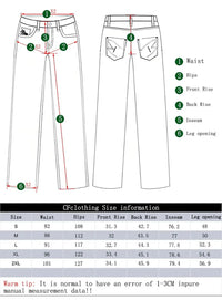 American Retro Baggy Wide Leg Jeans Men's Korea Streetwear Distressed y2k Clothing Casual Daily Four Seasons Denim Pants Unisex - Buy online at  Vibe In Cart.