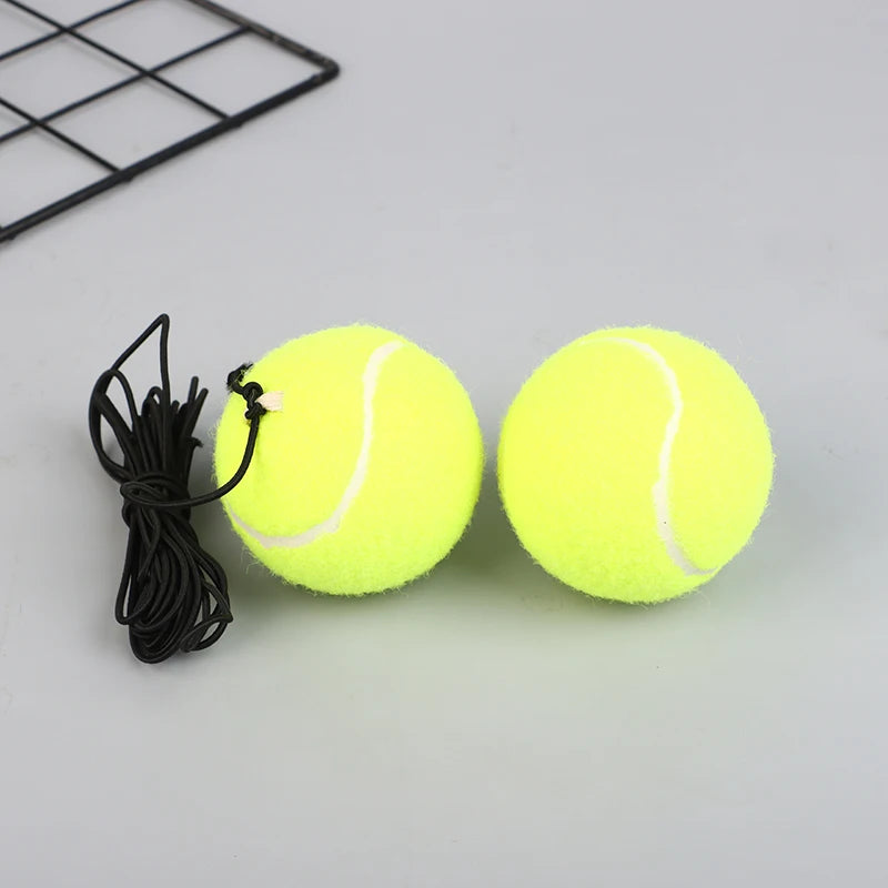 Portable Solo Tennis Trainer Rebound Tennis Ball With String Rope Self Tennis Practice Training Tool For Adults Kids Beginners - Buy online at  Vibe In Cart.