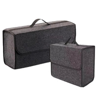 1PC Dark gray car felt storage box car storage bag enlarged and thickened soft felt storage box household storage box - Buy online at  Vibe In Cart.