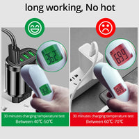 Vumpach 4 Ports USB Fast Charger Quick Charge 3.0 48W Wall Mobile Phone Fast Charging For iPhone Samsung Xiaomi  Adapter Travel - Buy online at  Vibe In Cart.