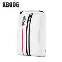 Zippered Waterproof Nylon Golf Shoe Bag Large Capacity 32x22x11cm