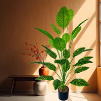 43.3Inch Giant Artificial Plants Tree Realistic Full Lush Greenery Indoor Outdoor All-Season Decor for Home Office Wedding Party - Buy online at  Vibe In Cart.