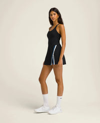 Golf wear Women 2024 Tennis dress with shorts inside Korean badminton sportswear Sports mountaineering wear blue - Buy online at  Vibe In Cart.