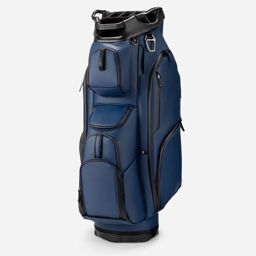 ASL GOLF OEM Brand Custom logo Black Tour Staff Golf Bags Pu Leather Waterproof Golf Bag for  with 14 - Buy online at  Vibe In Cart.