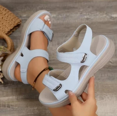 2025 New Summer Sandals Travel Women Shoes New Sandal Sole Durable Sandal Ladies Outdoor Beach Slippers Platform Sandals - Buy online at  Vibe In Cart.