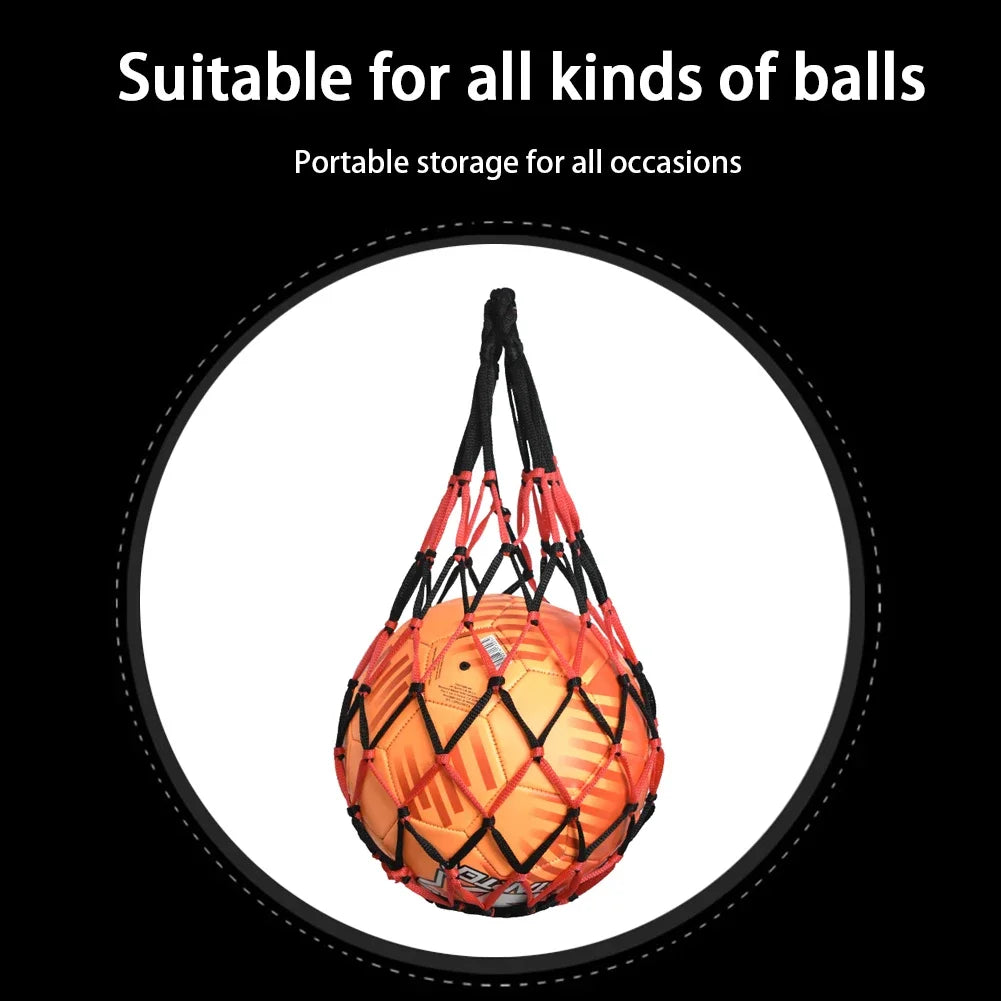 Net Soccer Volleyball Drawstring Ball Storage Bag Youth Football Self Trainer Nylon Bold Storage Bag Football Accessories - Buy online at  Vibe In Cart.
