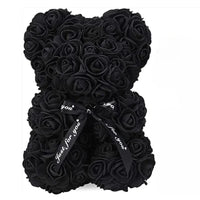 Artificial Eternal Rose with Teddy Bear Gift Item