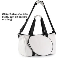 1pcs  Women's Tennis Sport Bag with Dry/Wet Pocket Durable Tennis Racket Shoulder Tote Bag for Pickleball And Other Sports - Buy online at  Vibe In Cart.