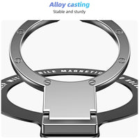 Magnetic Finger Ring Holder with Kickstand for Phones