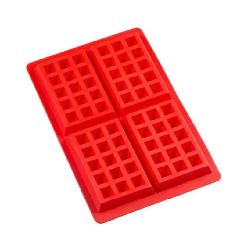 Food Grade Silicone Waffle Mold DIY Cake Mould Non-stick Silicone Baking Mold Set Kitchen Bakeware Waffle Maker - Buy online at  Vibe In Cart.