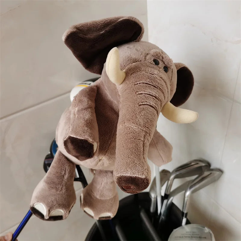 Plush Headcover for Golf Fairway Woods and Right Handed Clubs