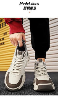 2025 high-top snow boots for men, new winter collection, outdoor leisure, slip-resistant and wear-resistant. - Buy online at  Vibe In Cart.