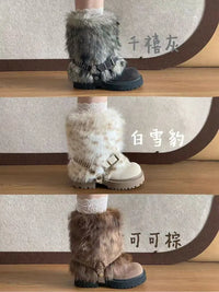 Fur Women Snow Boots Fashion Platform Shoes Warm New Casual Sport Shoes 2025 Winter Sneakers Ankle Boots Walking Mujer Botas - Buy online at  Vibe In Cart.