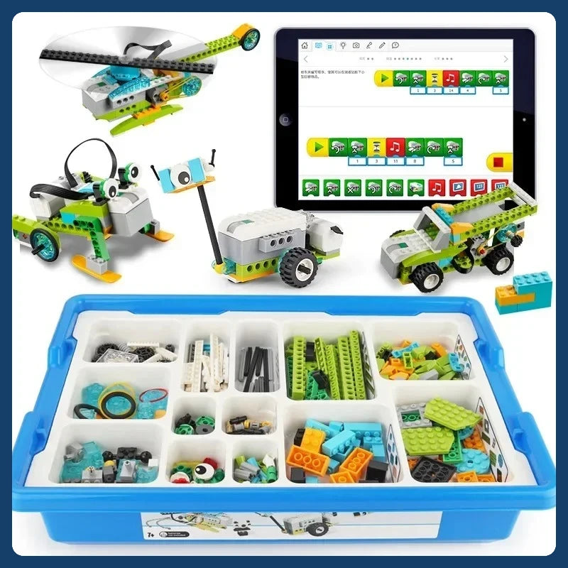 Wedo 2.0 Program Brick STEM Robot Toys - Educational Assembly Building Blocks Play Set for Science And Engineering Learning - Buy online at  Vibe In Cart.