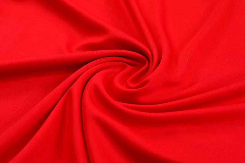 Long Sleeve Polyester Football Tracksuit Set for Men with Jacket and Pants