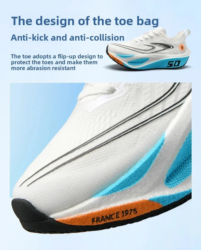 Unisex 2025 Full Carbon Plate Running Shoes Professional Marathon Racing Lightweight Bounce Cushion Breathable Sports Sneakers - Buy online at  Vibe In Cart.