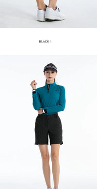 PGM Women Golf Short New Lady Clothing Autumn and Winter Warm Thicken Shorts High Waist Sports Trousers Windproof Girl Wear