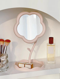 Cute Sunflower Rotatable Desktop Makeup Mirror Portable Cosmetic Vanity Mirror for Women Girls Dorm Room Gift - Buy online at  Vibe In Cart.