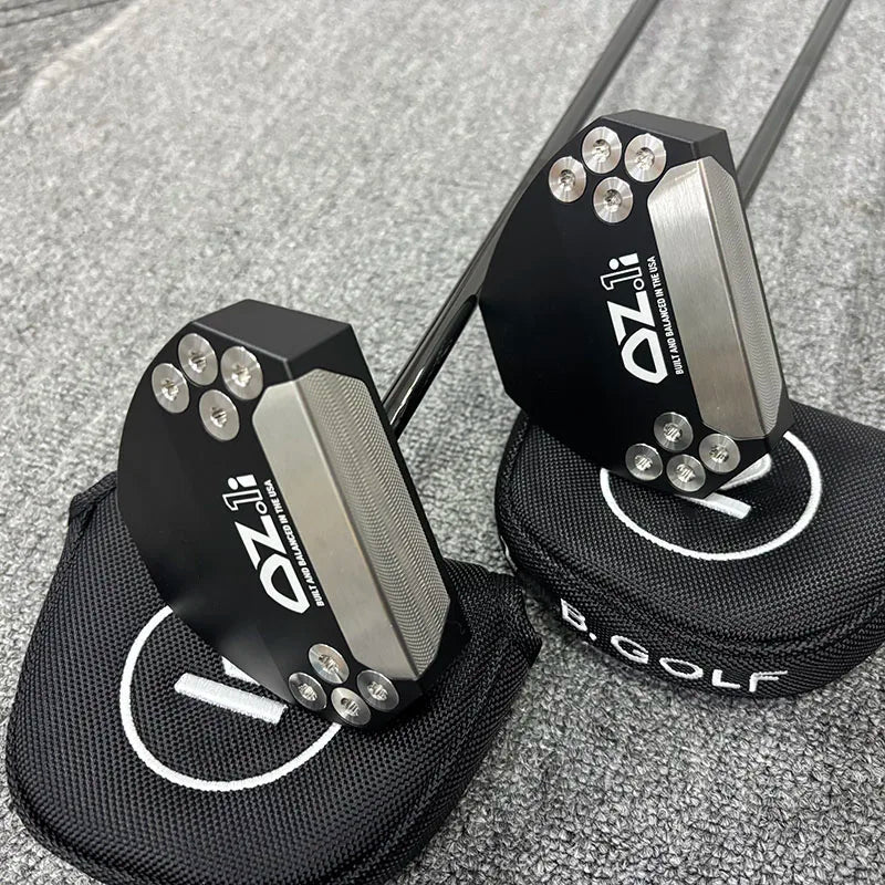 Right Handed Golf Putter with Steel Shaft, Black, 33-35 Inches