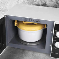 Microwave Rice Cooker Steamer Pot Pastamaker Oven Veggie Cookware Cooking Soup Pressure Pots Bowl Micro Vegetable Container - Buy online at  Vibe In Cart.