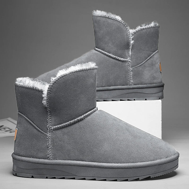 New winter fashion: thick-soled snow boots, men's and women's thickened warm cotton shoes, and casual women's boots - Buy online at  Vibe In Cart.