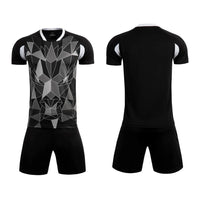 Customizable Unisex Soccer Jersey and Shorts Kit for Adults