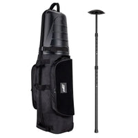 Nylon Hard Shell Golf Travel Bag With Wheels For Unisex Aircraft Use