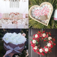 10/20/50Pcs Artificial Foam Rose Flowers PE Fake Flower for Home Room Dceor Wedding Party Halloween Thanksgiving Christmas Decor - Buy online at  Vibe In Cart.
