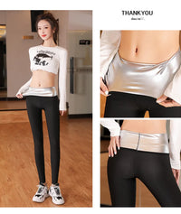 Women's Polyester Slimming Body Shaper Capris Leggings