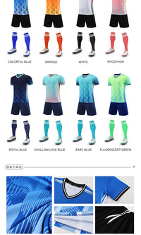 Football Jerseys Soccer Uniforms Adult and Kids Futsal Sportswear Kits Training Tracksuits Athlete Training Clothing customized - Buy online at  Vibe In Cart.