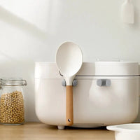 Rice Spoon Holder Silicone Storage Rack, Kitchen Wall-Mounted Cooker Spoon Shelf, Placement Rack - Buy online at  Vibe In Cart.