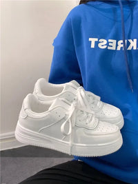 Tennis Sneakers Woman Spring Autumn Sports Board Shoes Fashion Comfort Colorful Casual Academy Style Little White Shoes Female - Buy online at  Vibe In Cart.