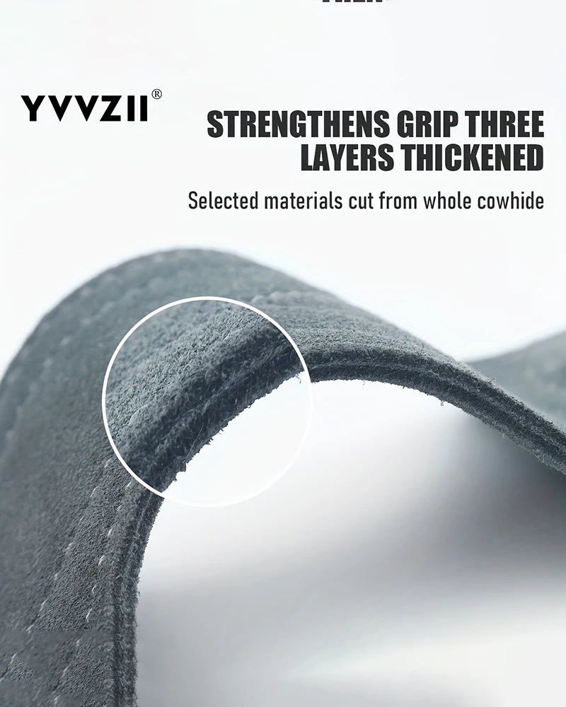 Cowhide Palm Protection Wear-resistant Non-slip Wrist Protection Equipment Fitness Weightlifting Booster Belt Deadlift Pull-ups - Buy online at  Vibe In Cart.