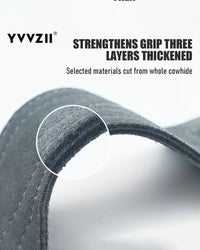 Cowhide Palm Protection Wear-resistant Non-slip Wrist Protection Equipment Fitness Weightlifting Booster Belt Deadlift Pull-ups - Buy online at  Vibe In Cart.