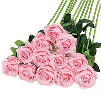 12pcs Realistic Artificial Rose Bouquet for Weddings, Birthdays, and More  for Floral Arrangements and Home Decor - Buy online at  Vibe In Cart.