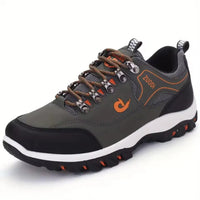 Men's Solid Sports Shoes with Microfiber Upper and EVA Sole