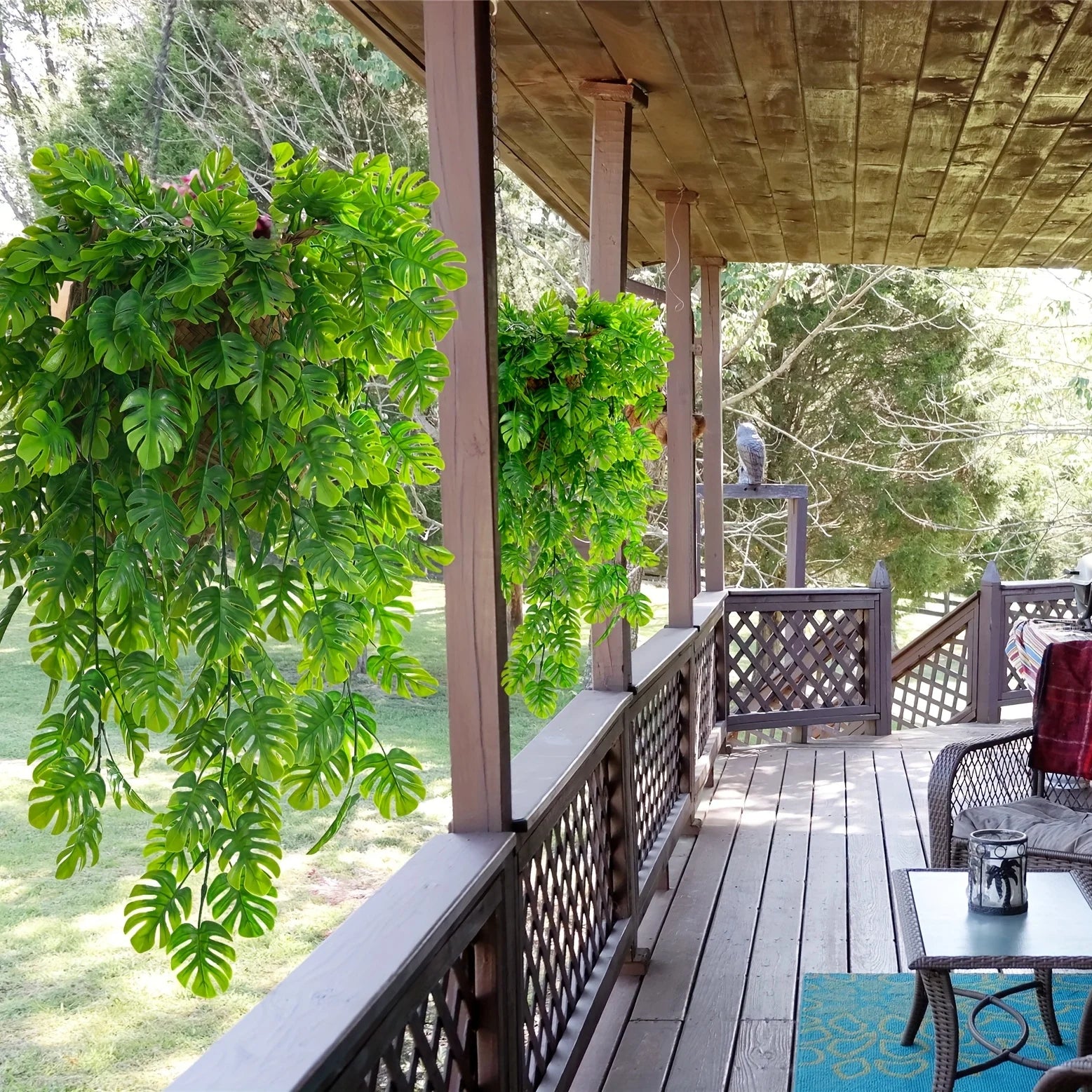 2pcs Artificial Plants Monstera Leaf Vines Green Hanging Garland for Wall Decor Home Garden Wedding Party Decoration Fake Plant - Buy online at  Vibe In Cart.