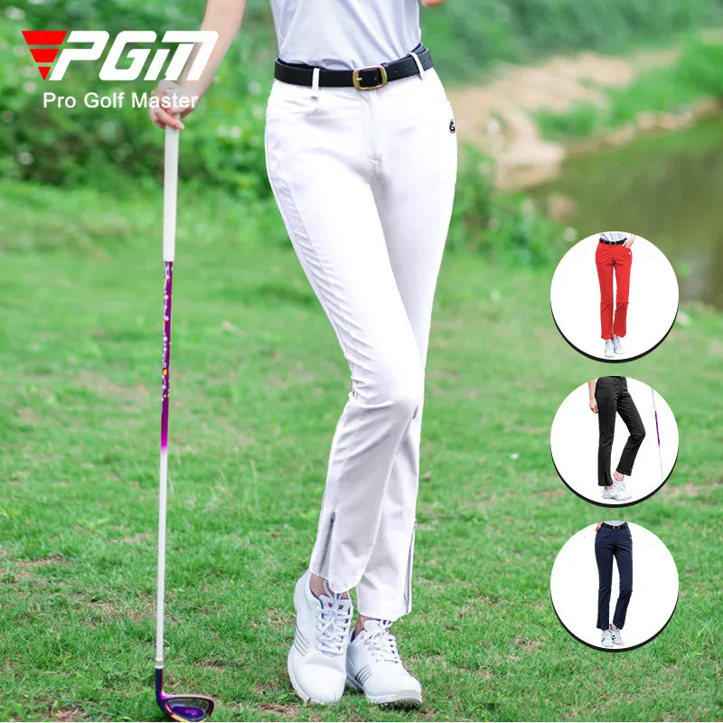 PGM KUZ072 Golf Pants, Women's Pants, Summer Clothing, Slim-fitting Ball Pants, Sports Women's Pants - Buy online at  Vibe In Cart.