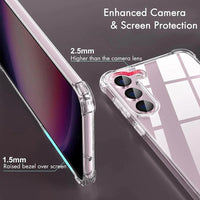 Transparent Shockproof Silicone Bumper Phone Case