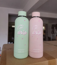 Double Wall Stainless Steel Insulated Tumbler Customizable Thermos Water Bottle with Vacuum Sealed Lid for Hot And Cold Beverage - Buy online at  Vibe In Cart.