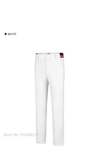 Children's Windproof Warm Golf Pants for Kids, Full Length, Elastic Band, Sizes S-XL