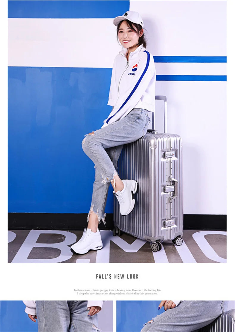 Women's Platform Mesh Breathable Sneakers Womens Spring New Casual Wedge Basket Shoes Tennis Female Thick Woman Summer Trainers - Buy online at  Vibe In Cart.