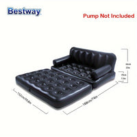 Bestway 75054 Inflatable Sofa, Outdoor Blow Up Sofa Bed Inflatable Sofa, Adult Inflatable Chair, Double Bed Size - Buy online at  Vibe In Cart.