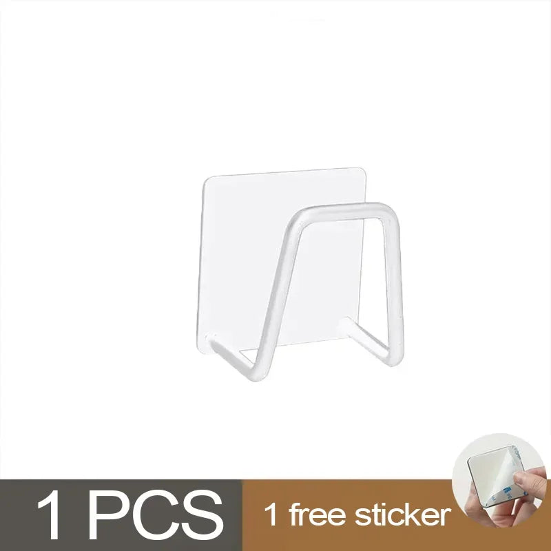 Kitchen Sponge Holder Sink Sponge Rack Stainless Steel Sponges Stand Drainer Sponges Sink Shelf for Knife Towel Holder Wall Hook - Buy online at  Vibe In Cart.