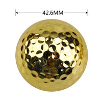 Golf Plated Balls Double Layer Competition Balls Gold Plated Balls Gift Balls Gold Plated Silver Plated Blue Plated Powder Balls - Buy online at  Vibe In Cart.